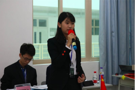 聚焦全球气候变化, 倡导“人类命运共同体”意识 ——我院举行第二届气象节之学生模拟气候变化大会